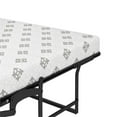 thumbnail image 5 of Pemberly Row 75" Modern Engineered Wood Queen Cabinet Bed with Mattress in White, 5 of 11