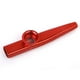 thumbnail image 3 of 2x flautas de boca de armónica Kazoo de metal CUTICAT con cinco diafragmas ajustables rojo dorado, 3 of 8