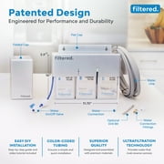 CFS Universal Inline Water Filter System for Refrigerators and Ice Makers - Rivals Taste of Reverse Osmosis