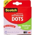 thumbnail image 5 of Scotch Medium Adhesive Dots 010-300M Craft Photo Easy Dispensing Clear, 6 Packs, 5 of 11