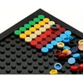 thumbnail image 4 of 560 Piece Building Tile Bulk, Round 1x1, Compatible with Lego Parts and Pieces: (Color:Green), 4 of 5