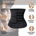 thumbnail image 7 of VASLANDA Women's Waist Trainer Corset Trimmer Belt Waist Cincher Body Shaper Slimming Sports Girdle Weight Loss Shapewear, 7 of 7
