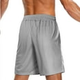 thumbnail image 4 of Htwon Men's Gym Workout Shorts Quick Dry Bodybuilding Pants Training Running Jogger,with Zipper Pockets, 4 of 9