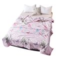 thumbnail image 1 of Washable Queen Flower Summer Air Conditioning Comfoter Quilt Blanket (L), 1 of 8