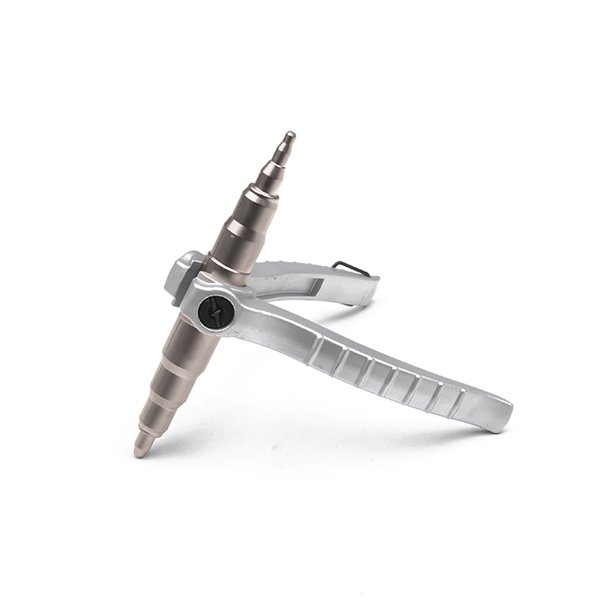 Expansor de tubo de cobre, herramienta de expansión manual para varios tubos, instalación de aire acondicionado, mantenimiento de reparación, plata, una pieza