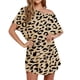 thumbnail image 1 of Vestido largo estampado para mujer, falda, falda de cuello redondo, vestido de mujer Fridja  qw2644, 1 of 7