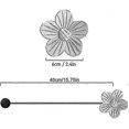 thumbnail image 2 of Ain Le, 2 Pieces Ain Rope, Ain Tiebacks, Ain Ss, Metal , For Bed Ains (silver), 2 of 5