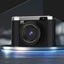 Fnyoxu Student Digital Camera with 2.8 Inch Flip Screen and 1080P HD Selfie, 24MP Photos, Autofocus, Lightweight 0.33lb for Campus Travel Vlogging