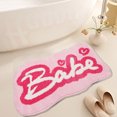 thumbnail image 5 of Valentineâs Day Bathroom Rug Love Heart Shape Door Mat Cute Valentines Shower Mat Valentineâs Day Decoration Non Washable Bath Rug for Valentines,40x60cm, 5 of 6