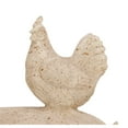 thumbnail image 4 of 8" x 8" Beige Polystone Stacked Farm Animals Sculpture, by DecMode, 4 of 6
