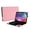 Pink, variant on Cover Case for HP Envy x360 2-in-1 Laptop 14-fa 14z-fa & 14-fc 14t-fc &for HP Spectre x360 14-eu 14t-eu,PU Leather Protective Sleeve with Foldable Cooling Bracket