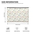 thumbnail image 3 of Cauagu Mini Wildflower Watercolor for Tyvek Makeup Bag,Reusable Travel Cosmetic Bag Women Organizer Toiletry Bag Birthday,Gifts for Women Girlfriend Mom Teacher 6.5’’*8.9’’, 3 of 7