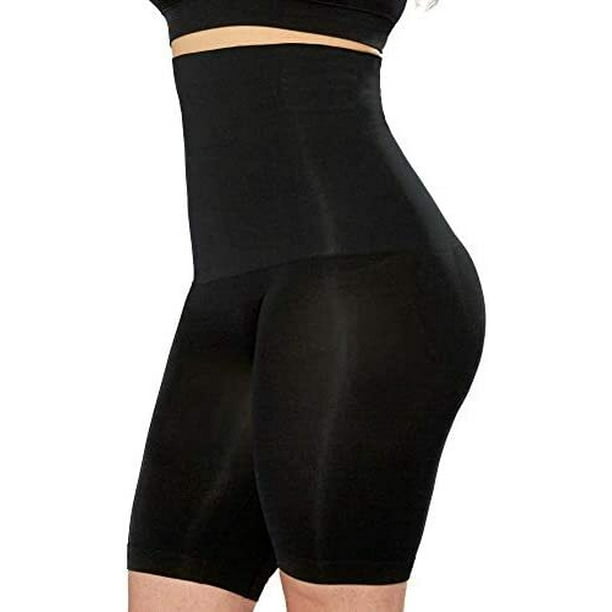 High Waisted Body Shaper Shorts Shapewear for Women Tummy Control Thigh ...