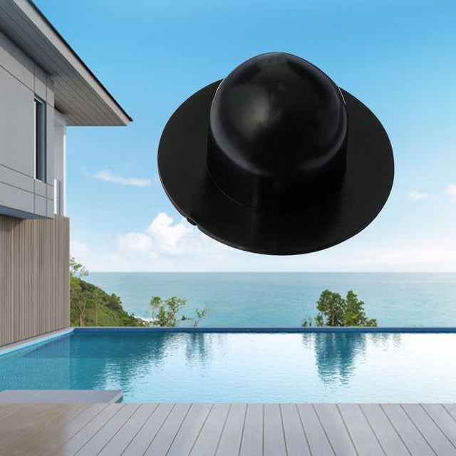 Colador de Bomba de Piscina Portátil, Tapones de Pared, Colador de Piscina, Tapón de Orificio de Manguera, Tapón de Puerto de Filtro, Tapones de Repue Negro DYNWAVEMX Tapones de pared para piscinas