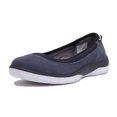 thumbnail image 6 of Strive Hampton Women's Slip On Leather Ballet Pump Shoes In Navy Size 10.5/11, 6 of 6