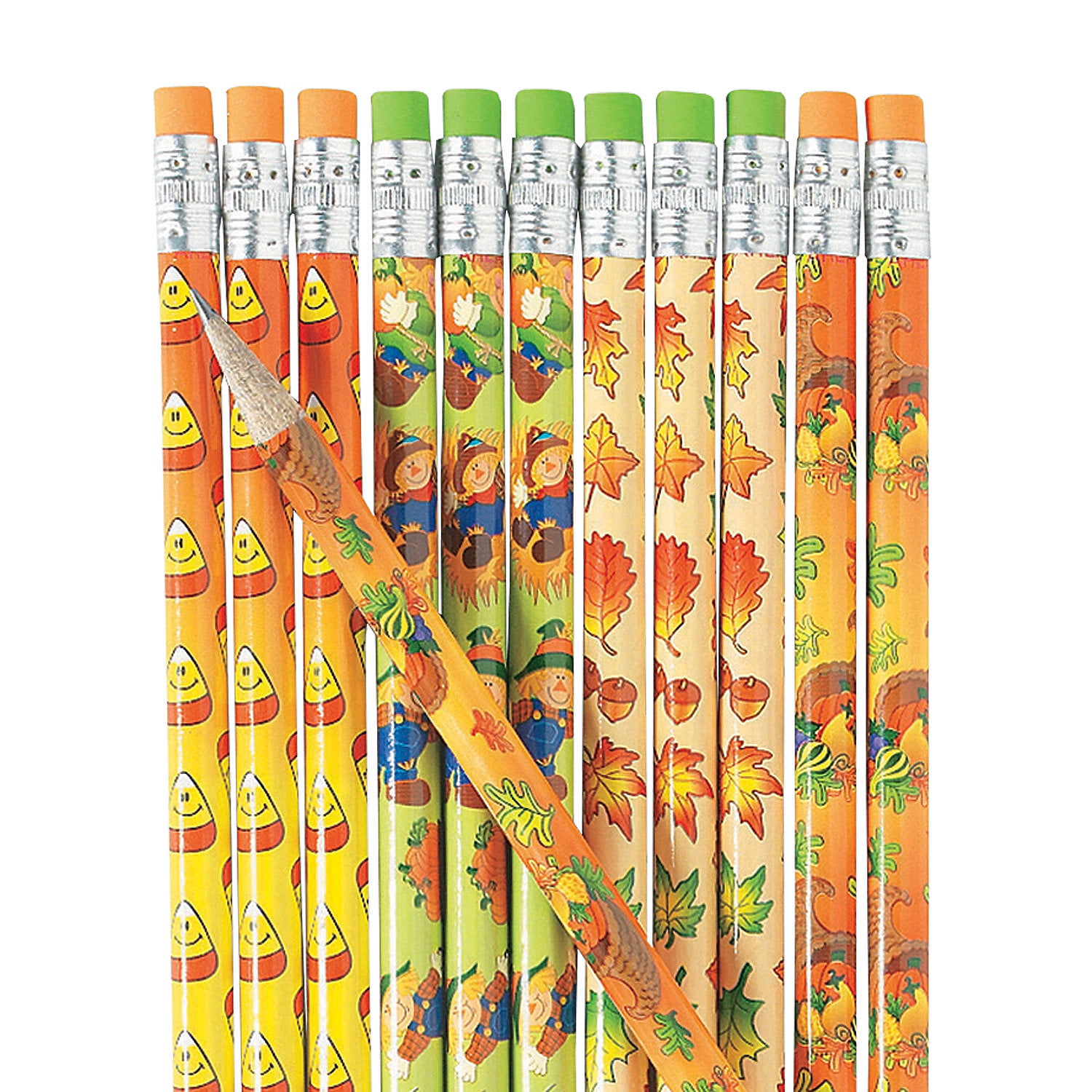 Fall Pencil Assortment Gr Stationery 144 Pieces
