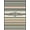 Black White Multicolor, Pattern 2, variant on ODIKA 8'x10' Washable Area Rug Classic Monochrome Stripe With Clean Geometric Border Design for King Size Bedroom Under Bed, Master Suite, Non-Shedding, Easy Care