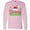 AD-Pink, variant on Inktastic Granny Claus with Christmas Santa Hat and Snowflakes Long Sleeve T-Shirt