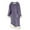 Purple, variant on Oksale Flannel Nightgown for Women Full Length Fleece Sleep Dress with Side Pockets Comfortable Long Sleeve Pajama Gown Casual Crewneck Sleepwear Thick Warm Winter Loungewear 2025 Black M