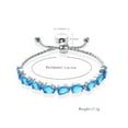 thumbnail image 2 of Cubic Zirconia Adjustable Bracelet Cremation Jewelry for Ashes Funeral Urns Bracelet for Women, 2 of 8