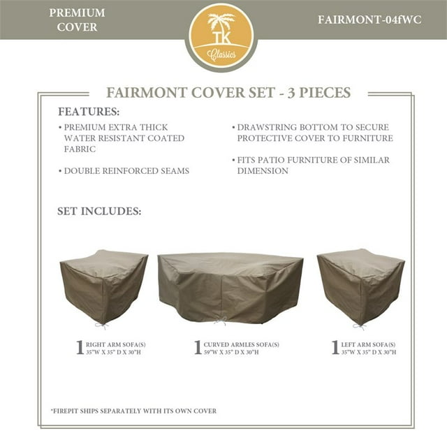 Ensemble de Housses de Protection FAIRMONT-04f