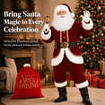 Halco Santa Suits Ahititi Santa Claus Costume for Men,11-Piece Adult Santa Suit,Christmas ...