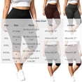 thumbnail image 6 of HomeDM Plus Size Capri Leggings for Women High Waist Workout Yoga Pants Gray Lounge Tummy Control Running Size 3XL, 6 of 6