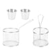 thumbnail image 4 of unids/set Mini cesta para freír cilíndrica cesta para patatas fritas colador para cocina, 4 of 8