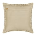 thumbnail image 2 of The HomeCentric Decorative Blue Pack of 2, 16"x16" (40x40 cm) Throw Pillows, Linen Embroidery & Frills Throw Pillows For Couch, Abstract Pattern Contemporary Style Easter - Alisa, 2 of 8