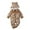 Khaki, variant on Odeerbi Baby Girls Boys Clothes Baby Rompers Toddler Leopard Plush Cute Bear Ears Winter Thick Keep Warm Jumpsuit Romper