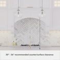 thumbnail image 5 of Hunter - High Oaks 1-light Brushed Nickel, Small Pendant Light, Dimmable, Formal Style, Globe Shaped, for Bedrooms, Dining, Living Rooms - 48060, 5 of 7