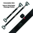 FitRx VibraBand Back Massager, 2in1 Full Body Percussion Massage Gun