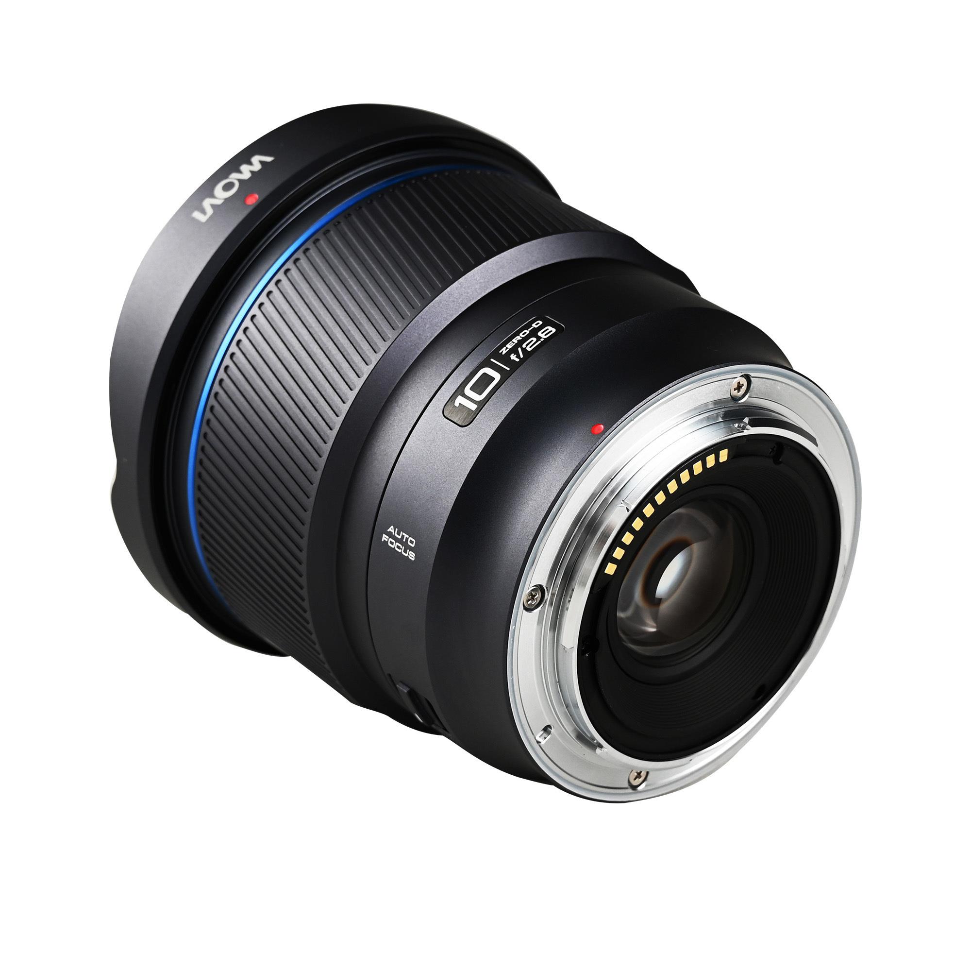 Laowa 10mm f/2.8 Zero-D Full-Frame Lens with Ultra Wide-Angle View 