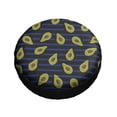 thumbnail image 3 of Kll Avocado Tire Cover,Universal Wheel Tire Cover For Trailer, Rv, Suv, Truck,Camper And Many Vehicle,(14 Inch), 3 of 8