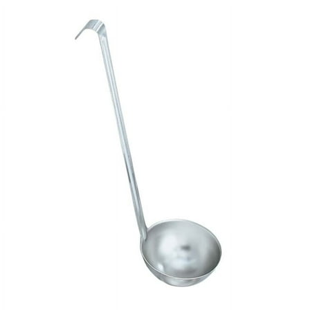 Vollrath Ladle,14 3/16 in L,Silver 46816