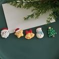 thumbnail image 2 of Qocolhg 5 Pcs Christmas Magnets Sticker, Snowman Refrigerator Star Fridge Car Garage Door Magnetic Stickers, Waterproof Holiday Magnet Decals for Home Kitchen Decor Christmas Decorations Clearance, 2 of 6