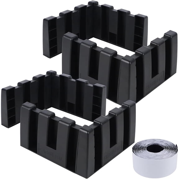4 Pack Car Trunk Organizer Blocks for Back of SUV Multipurpose Storage ...