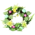 thumbnail image 1 of Door Wreath for Front Door Outside, Outdoor Wreaths for Front Door Weatherproof, Decorative Seasonal Wreath Spring/Summer, Front Door or Indoor Wall Décor, 1 of 8