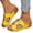 Yellow, variant on YOUYEDIAN Womens Orthopedic Sandals Arch Support Summer Flat Sandals Lightweight Slip on Non Slip Sneakers Beach 2026 Orthopedic Shoes (Black)