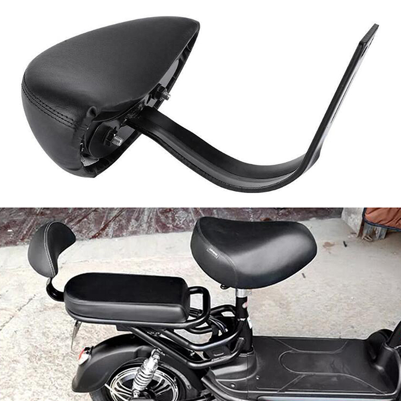 Bicycle Rear Seat Saddle Backrest Leather Bike Seat Back Rest Cycle Accessories