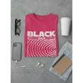 thumbnail image 3 of Black Whyte Techno Style T-Shirt Men -Image by Shutterstock, Male 5X-Large, 3 of 4