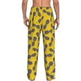 thumbnail image 3 of Xecao Summer Pineapple Men's Straight Lounge Pajama Pants: The Ultimate in Comfortable Sleepwear, 3 of 9