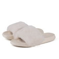 thumbnail image 3 of LANREMON Winter Cute Fluffy Slippers For Women Slide-on Furry Plush Indoor and Outdoor Open Toe House Slipper Beige, 3 of 6