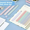 thumbnail image 4 of LNGOOR 12pcs Morandi Aesthetic Square Highlighters Pens  Mild Soft Chisel Tip Marker Pen Pastel Highlighters No Bleed  Quick Dry for Journaling Note Taking School Stationery Supplies, 4 of 7