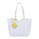 thumbnail image 1 of Bolso tote para mujer, moderno, portátil, multiusos, ligero, ideal para el gimnasio y el trabajo. Blanco, 1 of 9