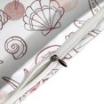 thumbnail image 4 of HAHDAXIA Marine Shellfish Pattern Bedding Solid Comforter Set for All Seasons,3 Pieces(1 Comforter+2 Pillowcases),Soft Microfiber Bedding Set Twin(86"x70"), 4 of 7