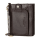 thumbnail image 1 of Tarjetero Hombre Cartera Caballero Piel Regalos Para Hombres marron oscuro, 1 of 5