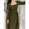 thumbnail image 1 of Elegant party dresses for women 2023 women's spring Puff Sleeve prom Casual long dress Korean fashion women evening dressS Gao Jinjia LED, 1 of 2