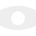thumbnail image 4 of 10"W x 6 5/8"H x 4"ID x 5 1/4"C x 1"P Kailey Architectural Grade PVC Contemporary Ceiling Medallion, 4 of 11
