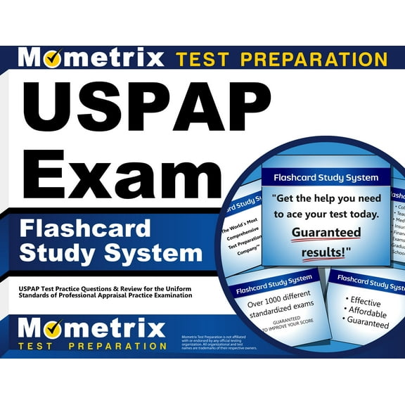 Uspap Exam Flashcard Study System : Uspap Test Practice Questions & Review for the Uniform Standards of Professional Appraisal Practice Examination (Cards)